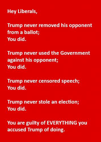B Hey Liberals