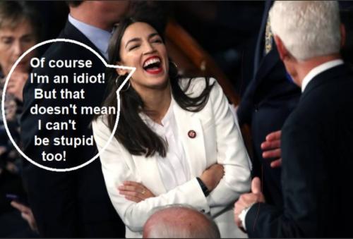 RO AOC idiot