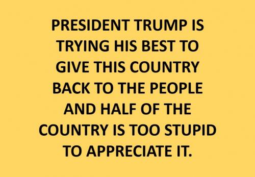 X President Trump