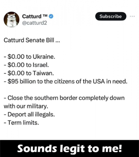 X Catturd Senate Bill