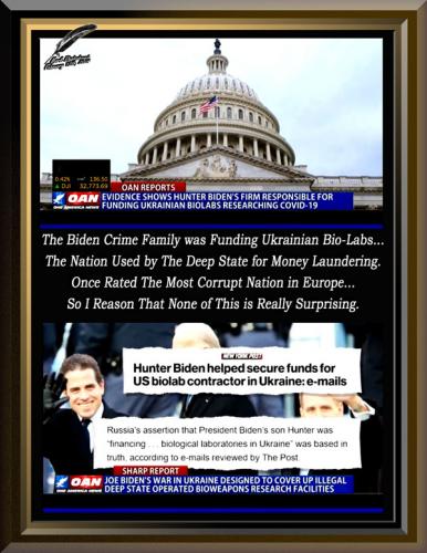 Biden Crime Family Funding Ukrainian Bio-Labs