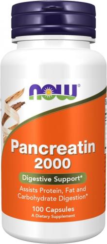 NOW foods Pancreatin 2000 Fat fighting enzyme