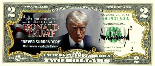 Trump 2 Dollar Bill