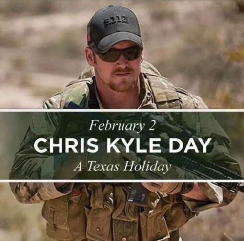X Chris Kyle day