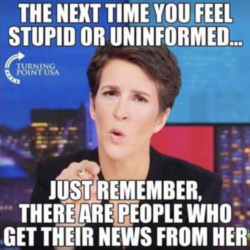 M get news from her