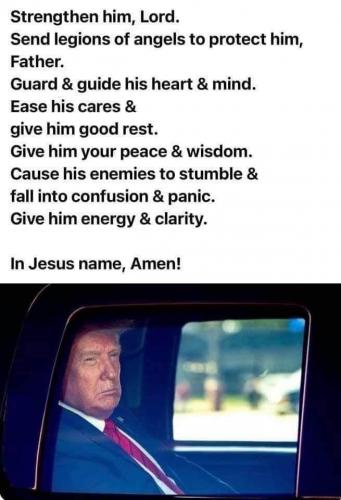 Spiritual Warfare for POTUS45