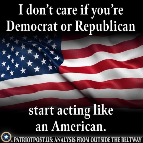 USA act like Americans