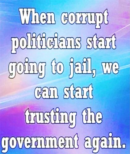 X corrupt politicians