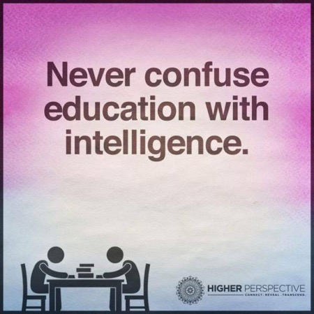 Education, Intelligence