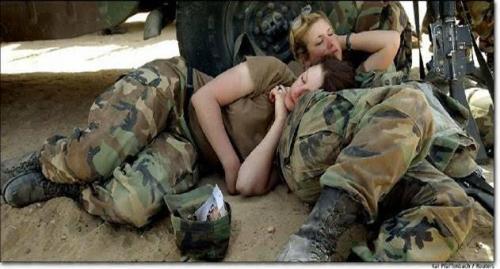 Soldier -- Females Napping