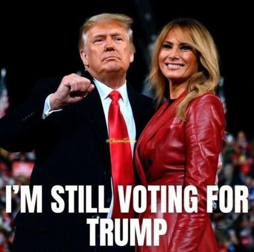 X still voting Trump