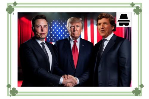 X support Carlson Musk