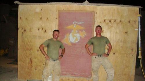 Marines -- Logo Backdrop