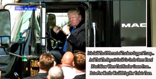 Truckers for Trump ~Bring NY to Tears~