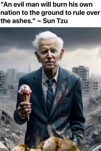 EVIL MAN will burn his own nation to rule over the ashes