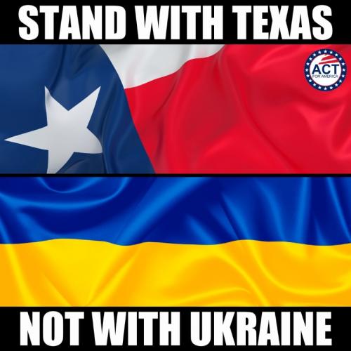 X stand with Texas not Ukraine