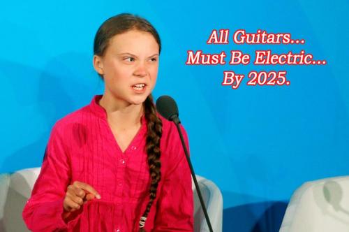 Greta Thunberg ~Electric Guitars~