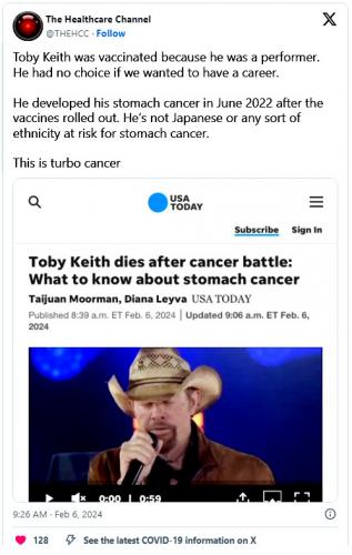 Toby Keiths Turbo Cancer 1