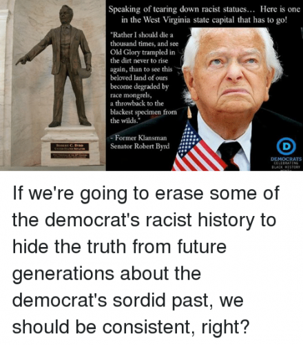 robert byrd speaking-of-tearing-down-racist-statues