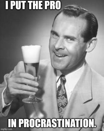 pro-procrastinator