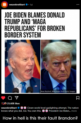 Biden Blames Everyone For His Shit