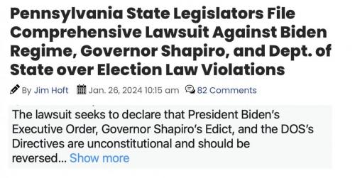 PA Legis election suit