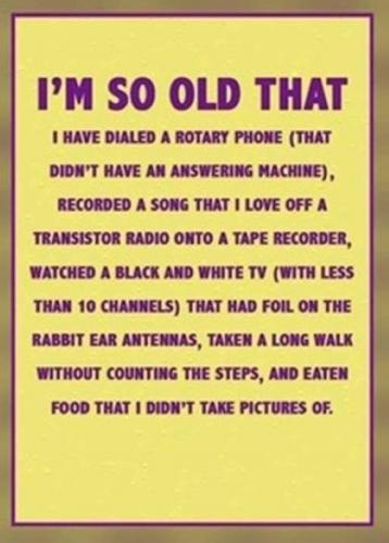 B so old