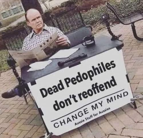 X dead pedophiles
