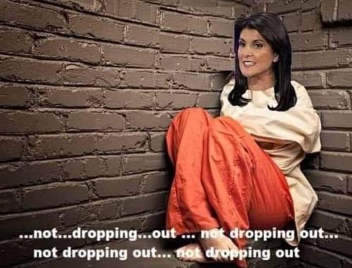 not dropping out