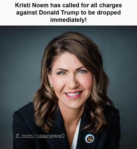 X Kristi Noem