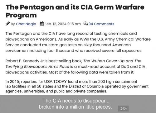 CIA disappear