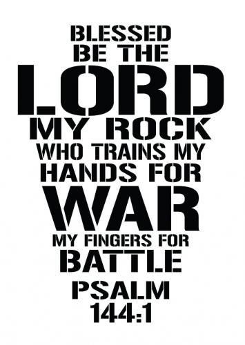 Blessed be the Lord my Rock