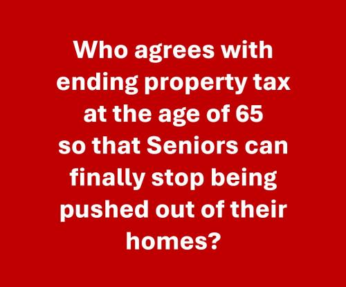 Seniors and property taxes
