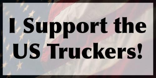 X I Support US Truckers