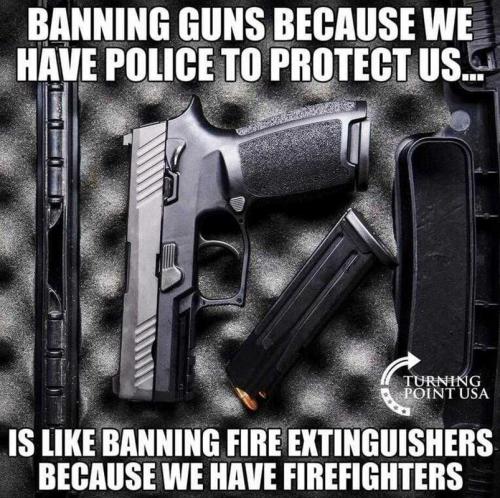 U Banning guns