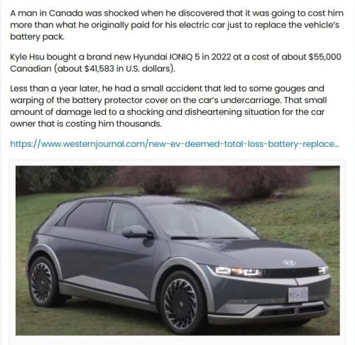 M electric car