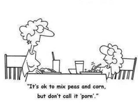 Peas & Corn, Porn