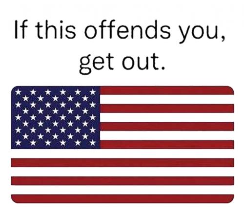 USA offends you