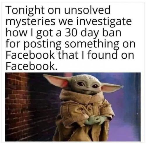 30 day ban on FB