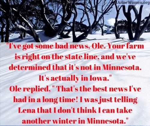 Minnesota winter - Ollie's farm