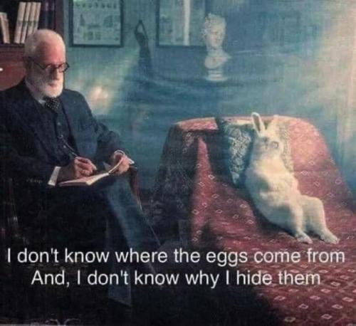 Easter Bunny -- Why I Hide and Lay Eggs NOT