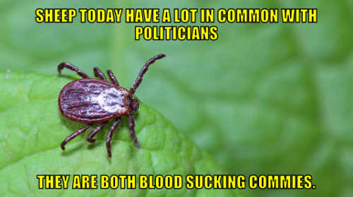 Politics -- Blood Sucking Ticks