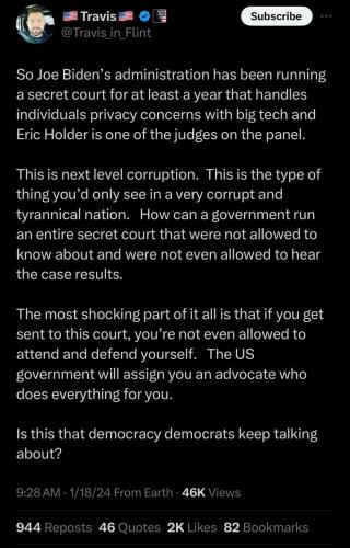 SECERT COURT   GETTR