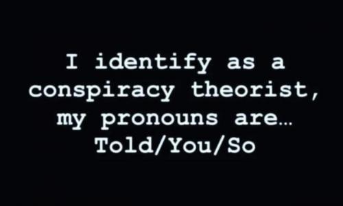 M conspiracy theorist