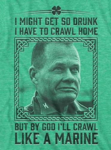 St. Patrick's Day - Crawl like a Marine