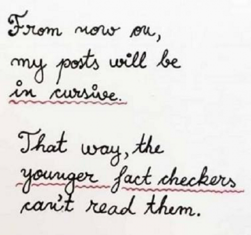cursive