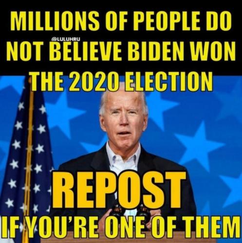M Millions do not believe