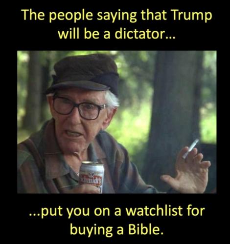 M Trump dictator