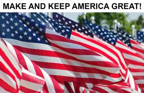 M make and keep America great