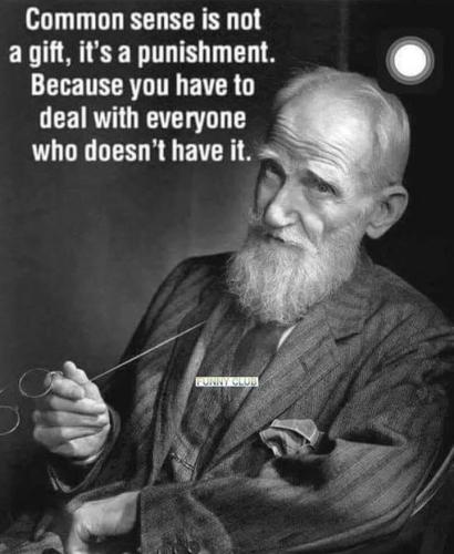 Common Sense, Stupid -- Punishment (Elderly Old Man)